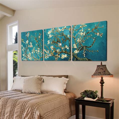 Print Painted Van Gogh Oil Painting Reproductions 3 Piece Abstract
