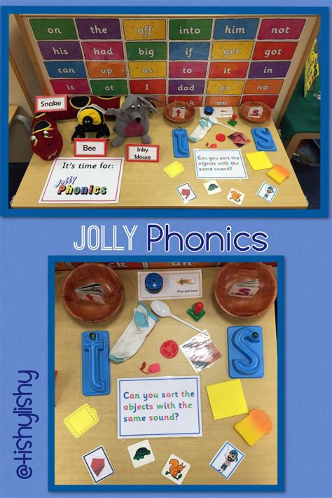 Jolly Phonic Object Sort Jolly Phonics Phonics Display Jolly