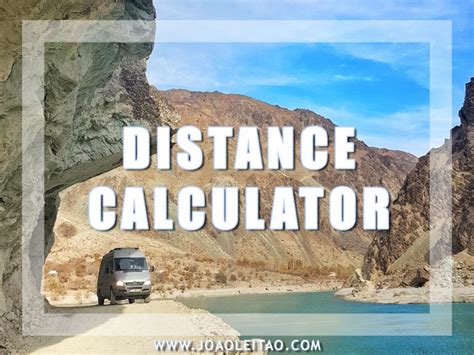 Distance Calculator Find Travel Road Distances Between Cities