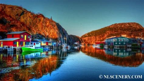 Quidi Vidi Nl Scenery Scenery Newfoundland Canada Newfoundland
