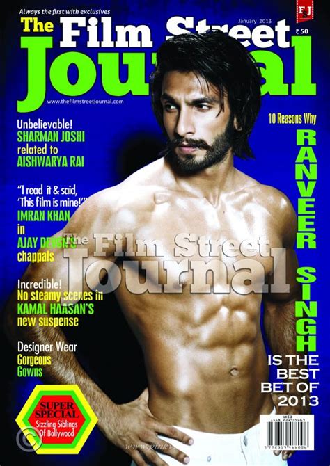 Hot Body Shirtless Indian Bollywood Model And Actor Ranveer Singh
