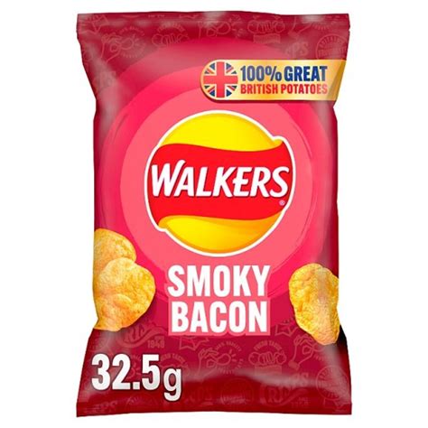 Smokey Bacon 325g Walkers Crisps British Crisps Kellys Expat