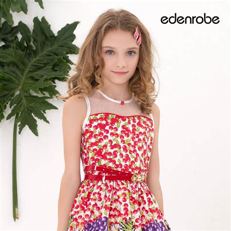 Latest Little Girls Summer Dresses By Edenrobe 2017 Pk Vogue