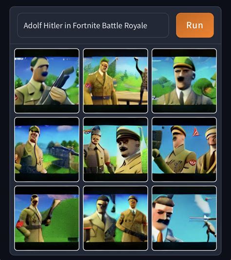 Adolf Hitler In Fortnite Battle Royale Weirddalle