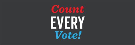 Pledge To Count Every Vote