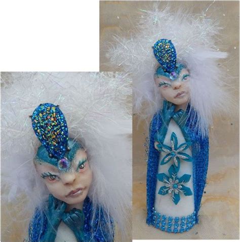 Snowflake Goddess Ooak Fairy Fairies Art Dolls New Polymer Etsy