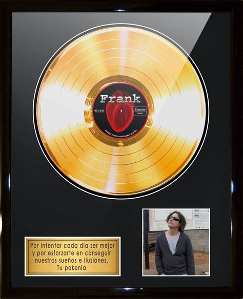 discos de oro y platino premios galardones awards regalos empresariales disco de oro