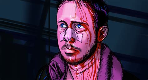 Artstation Ryan Gosling As K In Blade Runner 2049