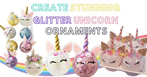 Diy Unicorn Ornaments Easy Tutorial Unilovers