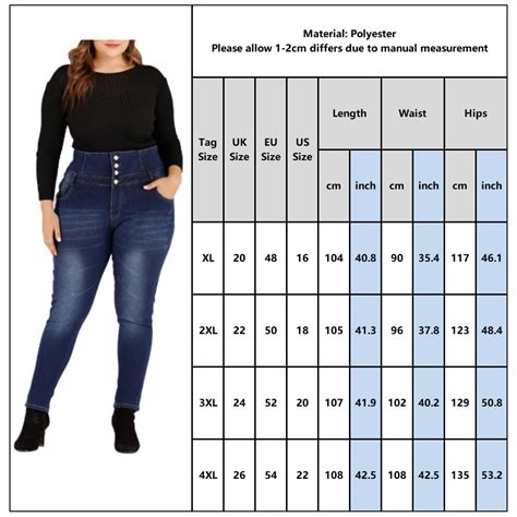 Plus Size High Waist Skinny Jeans For Bold Girls Womens Plus Size