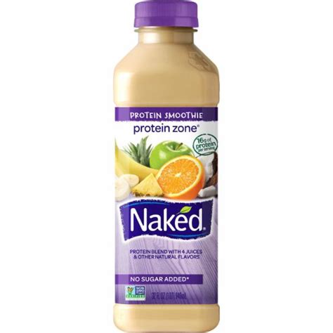 Naked Protein Zone Protein Smoothie Smartlabel