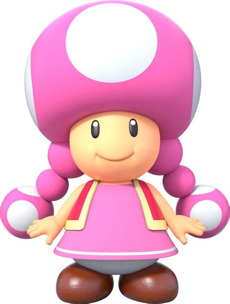 Toadette Is A Pink Capped Toad From The Super Mario Series She First