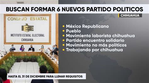 Agrupaciones de Chihuahua buscan convertirse en Partidos Políticos