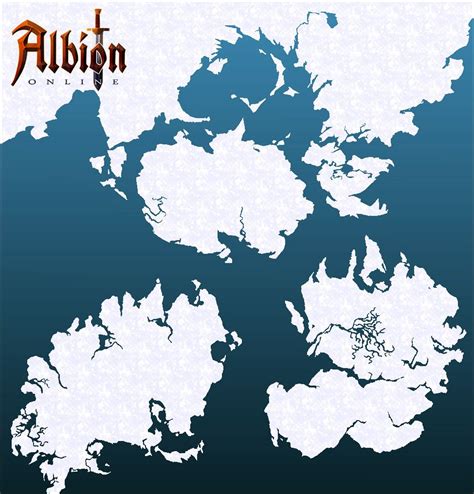 Albion Online World Map Revised In Final Beta
