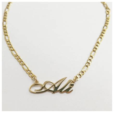 14k Gold Name Necklace · In Gold We Trust · Online Store Powered By