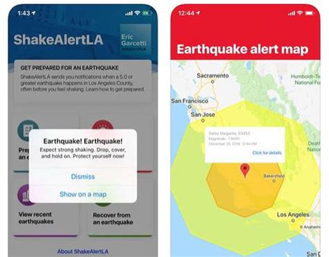 Los Angeles Unveils Earthquake Warning App Daily Mail Online