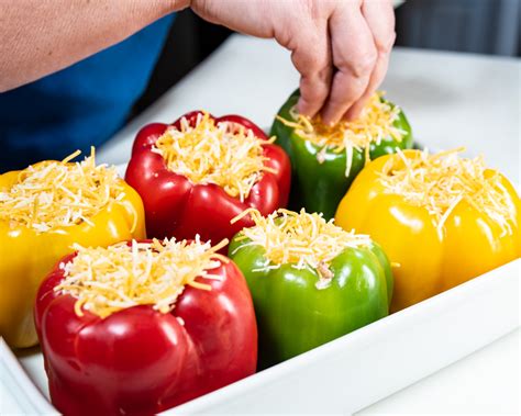 Low Carb Stuffed Bell Peppers