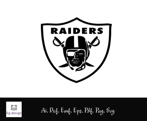 Raiders Logo Raiders Svg Oakland Raiders Silhouette Cricut Etsy