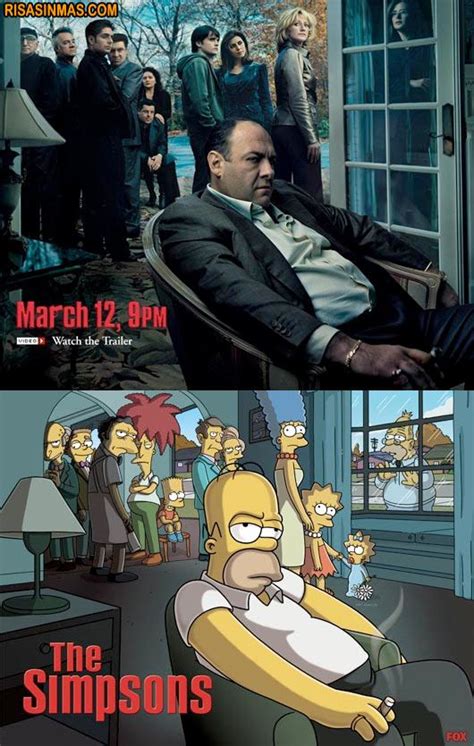 Los Soprano Los Simpson