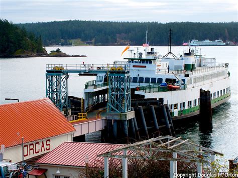 Orcas Island Ferry Landing Washington State Ferries Douglas Orton
