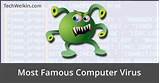 A Famous Computer Virus Pictures