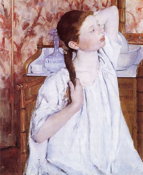 Mary Cassatt Girl Arranging Her Hair