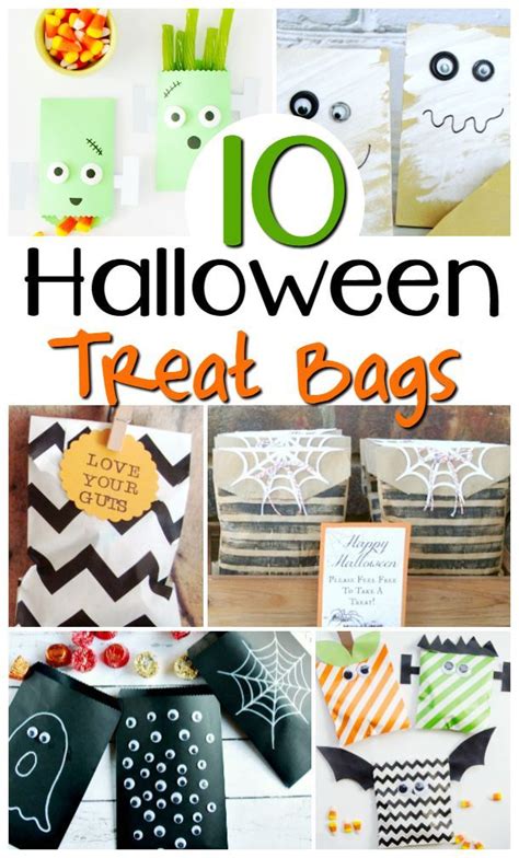 10 Of The Best Halloween Treat Bags Halloween Treat Bags Halloween
