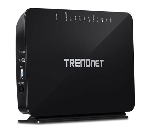 Trendnet Ac750 Wireless Vdsl2adsl2 Modem Router 200 Mbps Vdsl