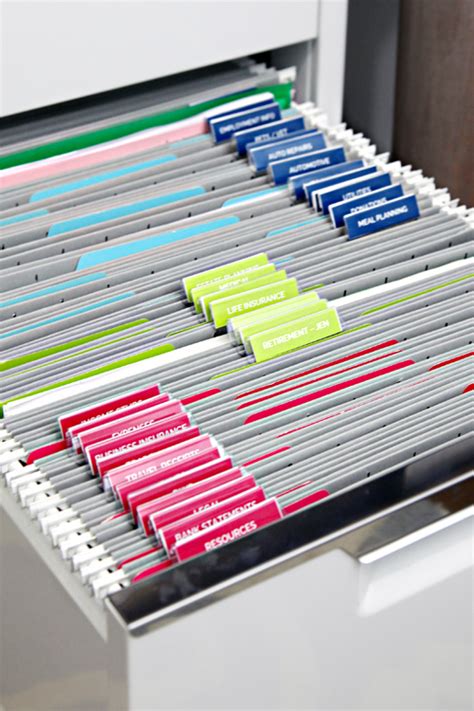 Learn to organize a foolproof home filing and storage system for all of your papers, so you filing cabinet, file box, or other storage space for file folders. IHeart Organizing: Filing Cabinet Organization