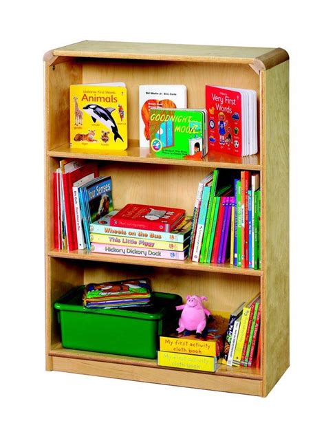 3 Compartment Shelving Unit Bookcase Bookshelves Diy Classroom