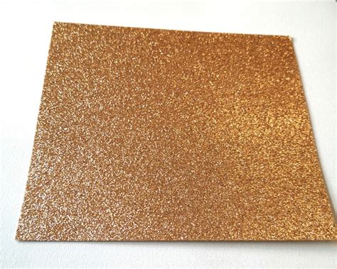 Gold Glitter Cardstock Self Adhesive Sparkling Paper 10 Etsy