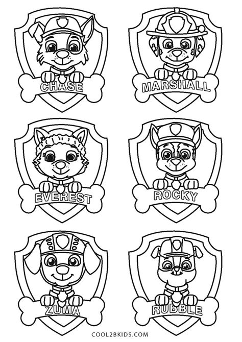 Skye And Everest Paw Patrol Coloring Page Paw Patrol Coloring Pages