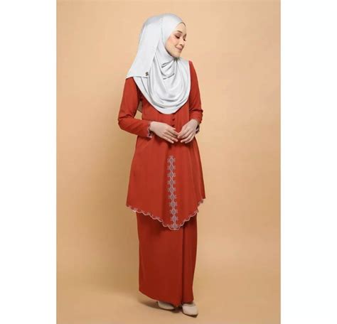 Kautsar Kurung Kebaya Sulam Womens Fashion Muslimah Fashion Baju