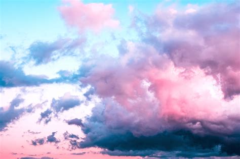 🖤 Cotton Candy Aesthetic Clouds 2021