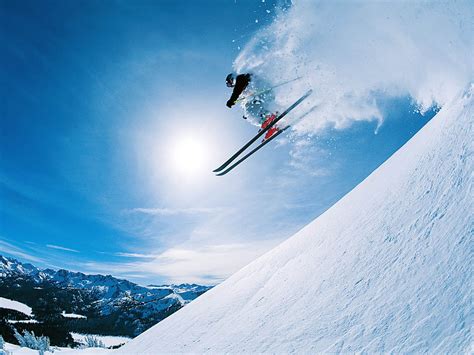 Wallpaper Free Skiing