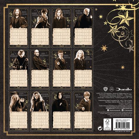 Harry Potter Calendars 2021 On Ukpostersukposters