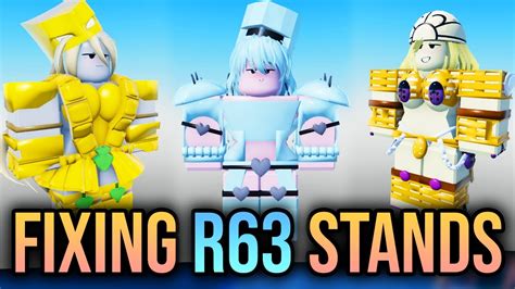 [idk] fixing r63 stands yeahh wtj youtube