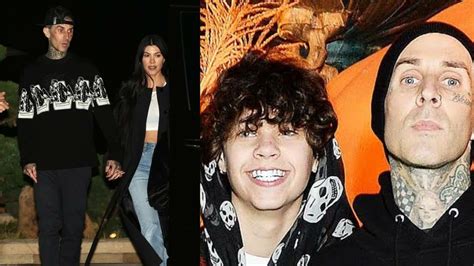 Travis Barkers Son Landon Calls His Dads Relationship With Kourtney