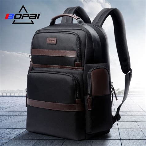 Bopai Oxford Travel Laptop Men Backpack Casual Business Fashion Male