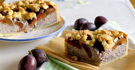Quarkkuchen rezepte von eat smarter. Quark-Mohn-Zwetschgen-Kuchen mit Eierlikör - Kuchenrezepte ...