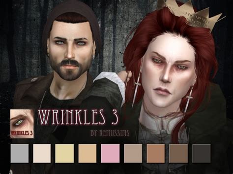 Wrinkles 3 For Males By Remussirion At Tsr Sims 4 Updates