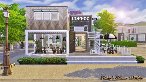 Sims4 Container Coffee Shop Free Updated 20220323 Container