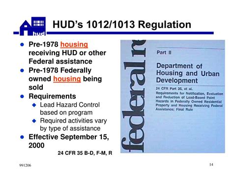Ppt New Hud Lead Based Paint Regulations Powerpoint Presentation