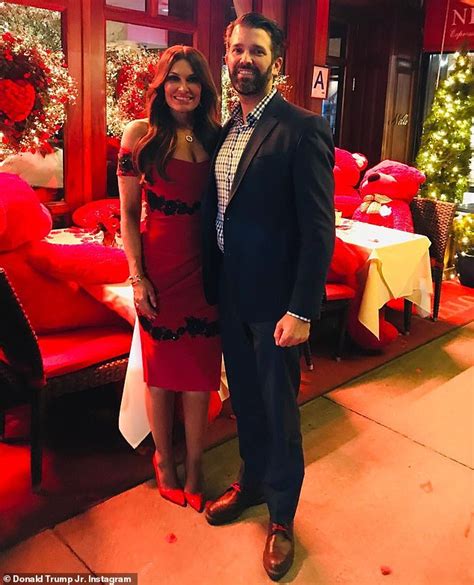 Love Trumps All Don Jr And Girlfriend Kimberly Guilfoyle Celebrate Their First Valentine S Day