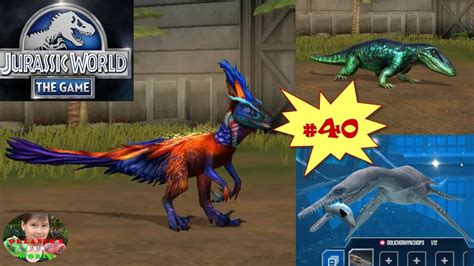 Evolving Utahraptor To Level 40 Jurassic World The Game Part40 Youtube