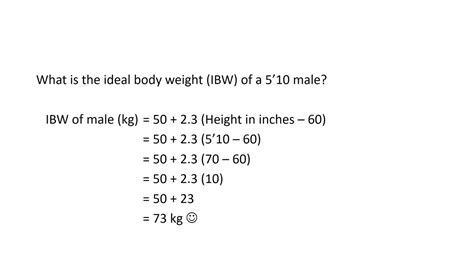 Ideal Body Weight Calculation YouTube