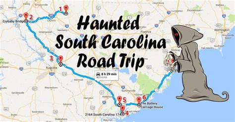 Take This Haunted Road Trip To Some Of The Creepiest Places In South Carolina But Only If You