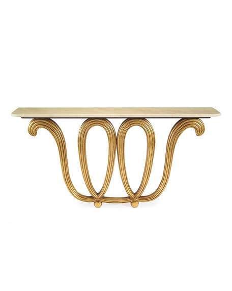 John Richard Collection Florence Wall Console Console Table Modern
