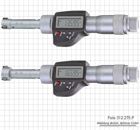 Exactools Dig Three Point Internal Micrometer Set 12 20 Mm