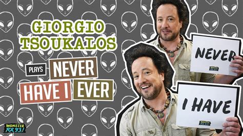 Never Have I Ever With Giorgio Tsoukalos Of Ancient Aliens